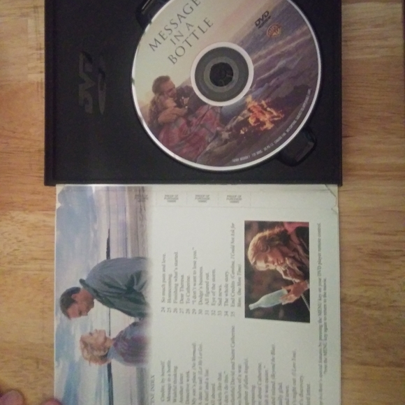 Message In A Bottle DVD - Picture 3 of 3